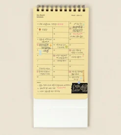 One Month Goal Tracker Standing Planner