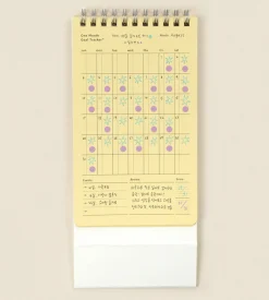 One Month Goal Tracker Standing Planner
