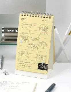 One Month Goal Tracker Standing Planner