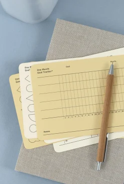 One Month Goal Tracking Sheets