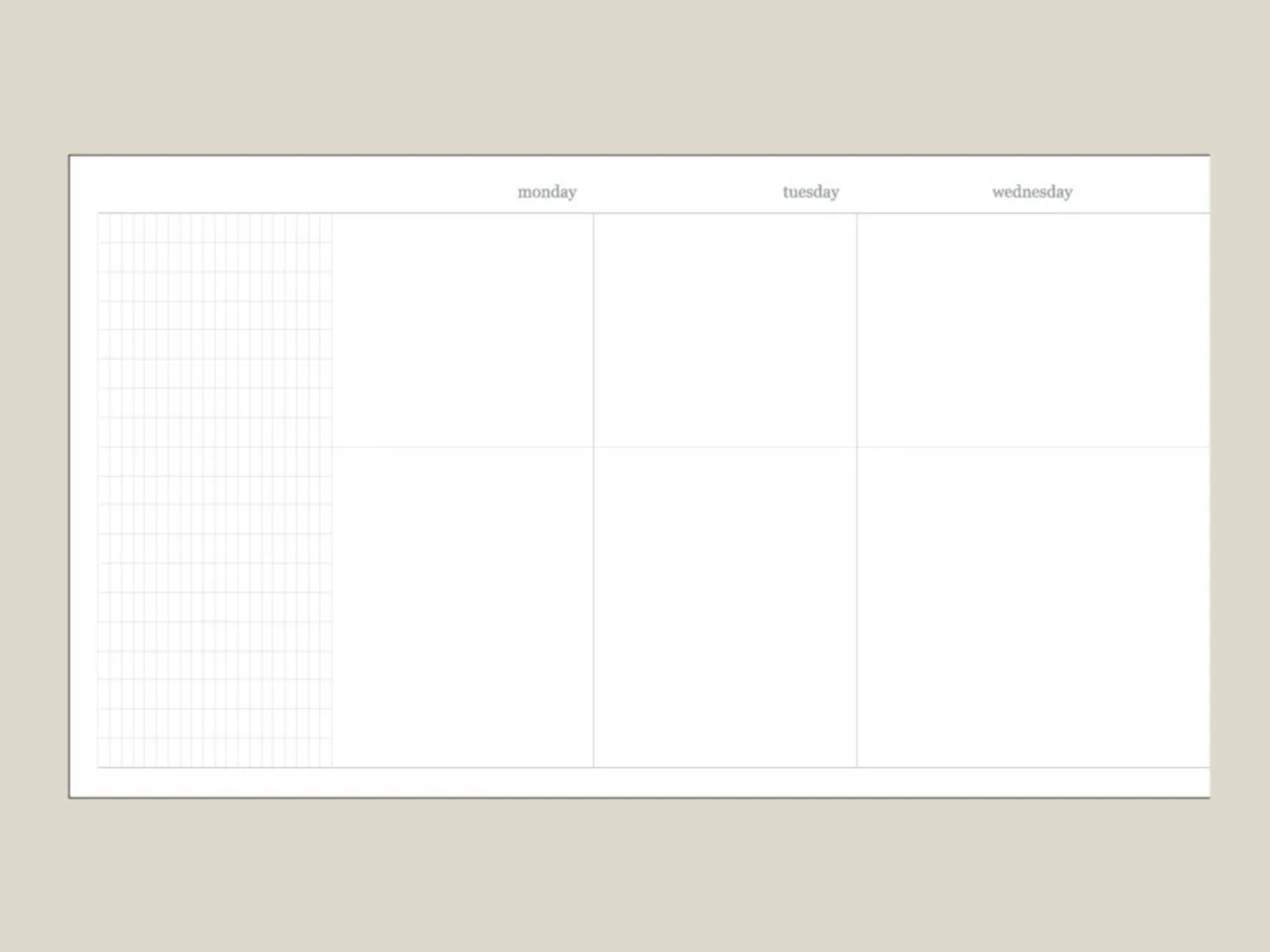 One Ordinary Day Weekly Planner
