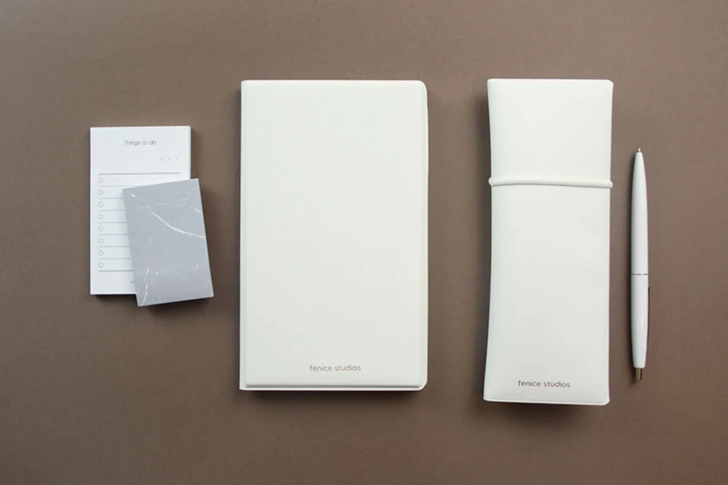 One Tone Slim Notepad Organizer