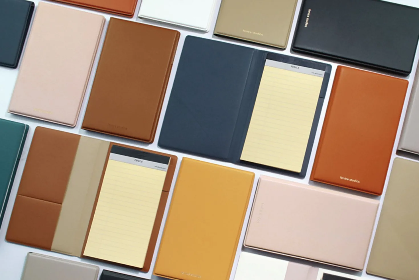 One Tone Slim Notepad Organizer