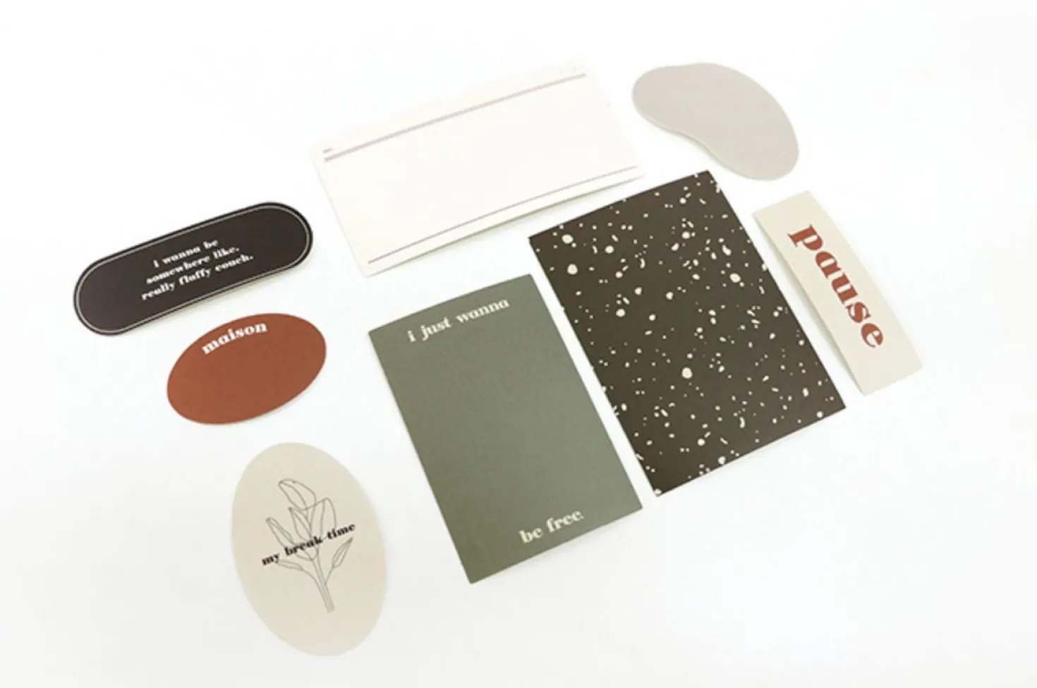 On Point Matte Deco Sticker Set v4