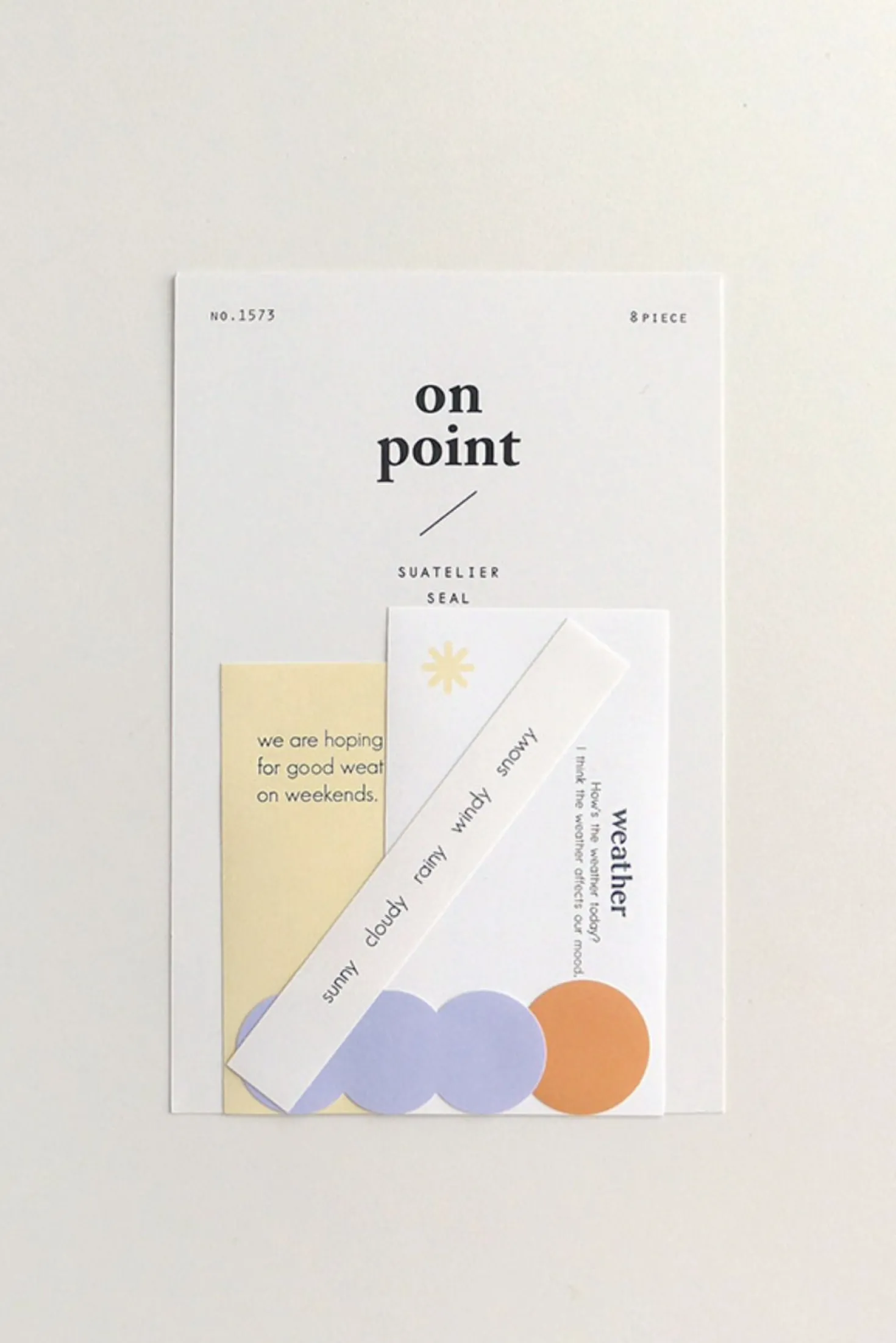 On Point Matte Deco Sticker Set v8