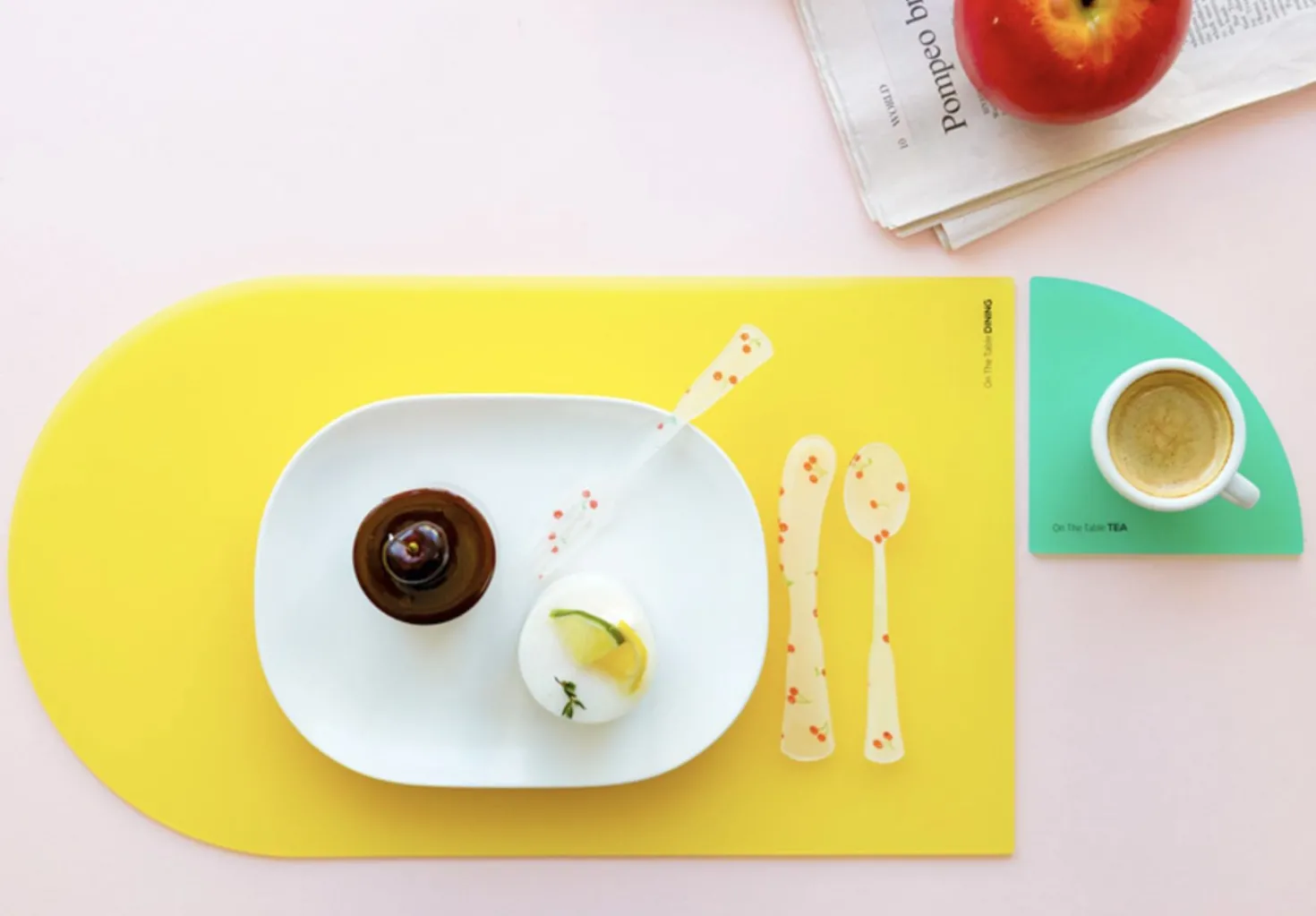 On the Table Acrylic Tea Coaster