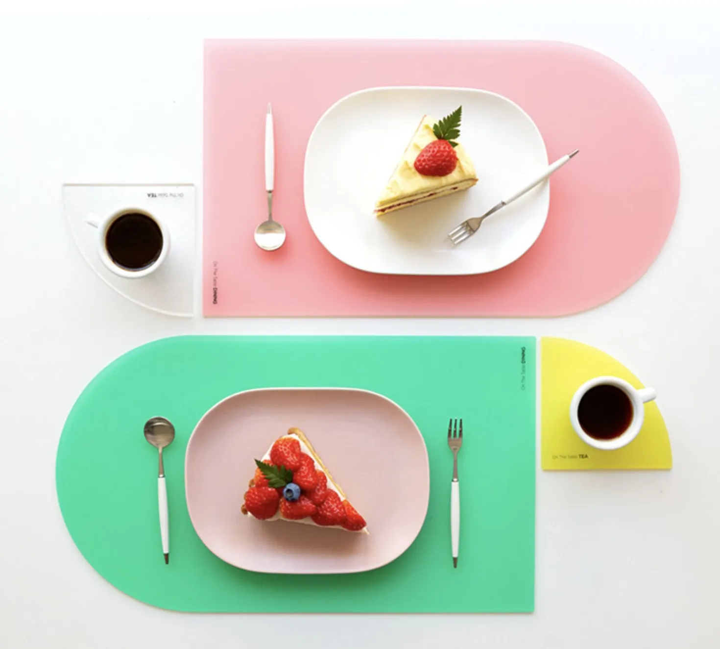 On the Table Acrylic Tea Coaster