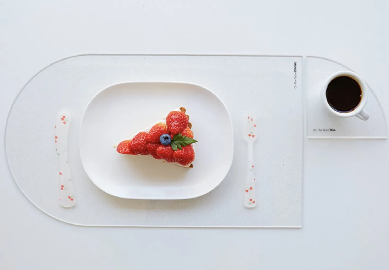 On the Table Acrylic Tea Coaster