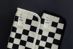 On the Table Checker Board Pen Pouch