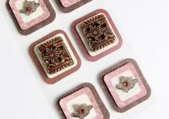 Oriental Themed 3D Deco Sticker v1