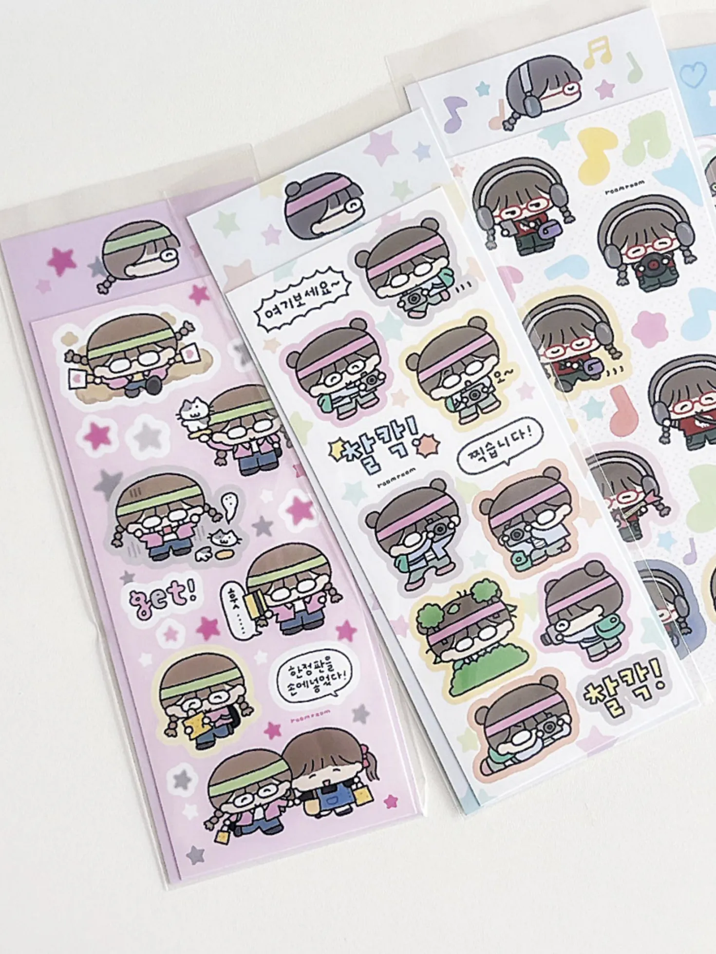 Otaku Girl Deco Sticker