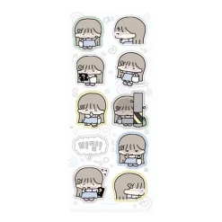 Otaku Girl Deco Sticker