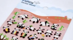 Panda Puffy Deco Sticker v1
