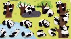 Panda Puffy Deco Sticker v2
