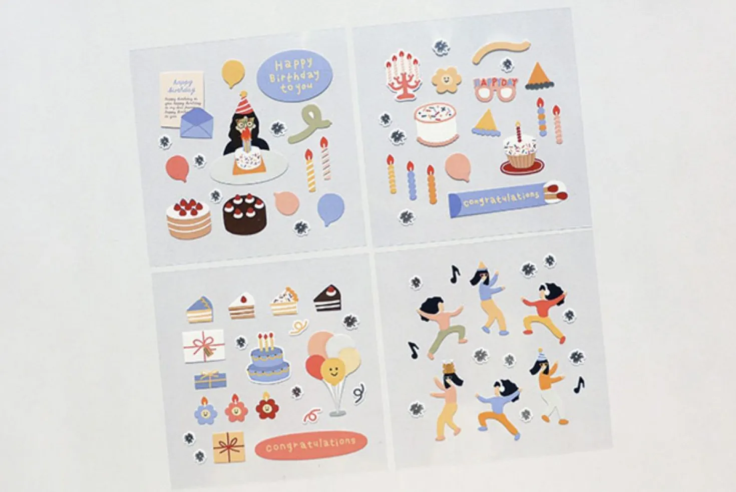 Party Party Deco Sticker Set