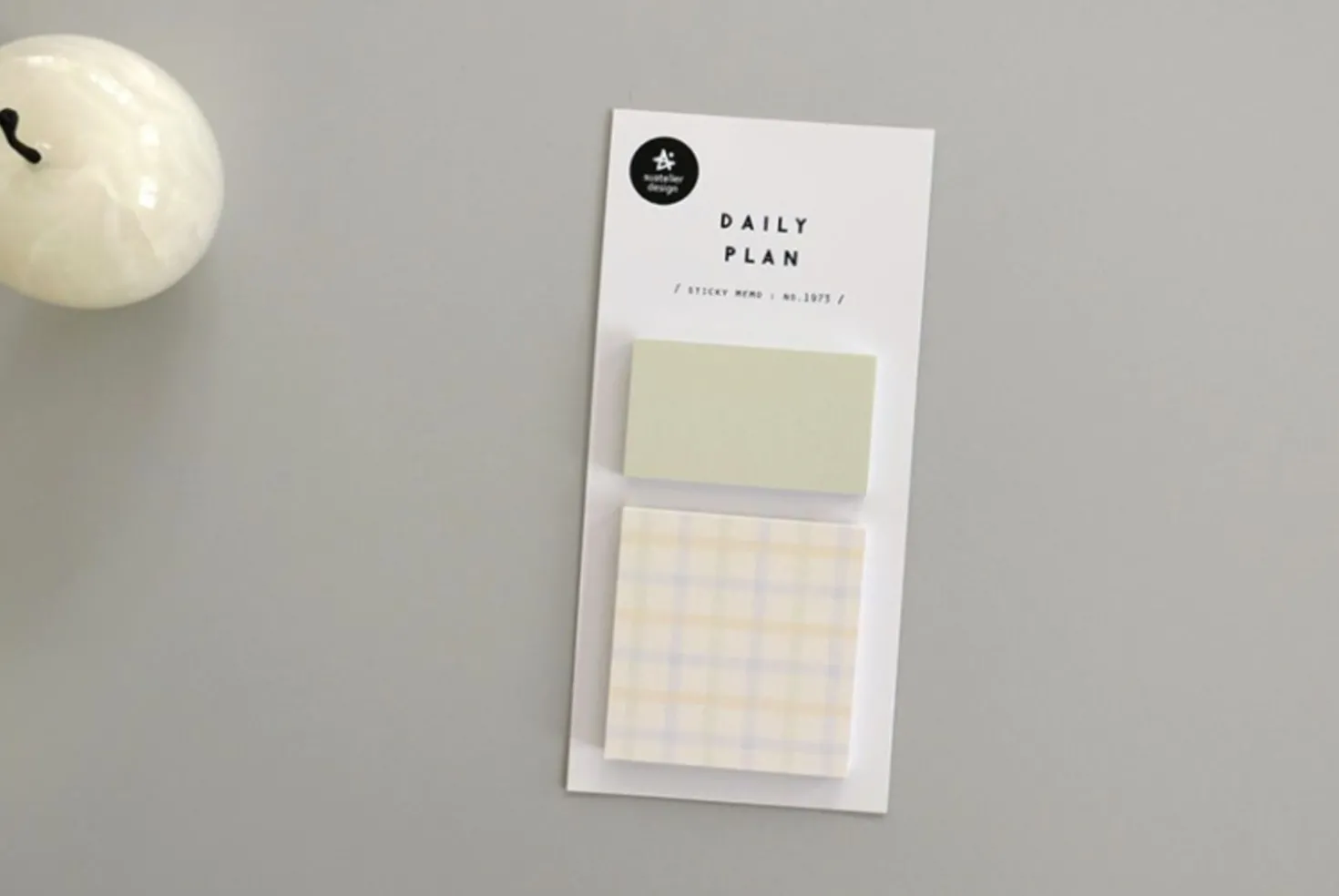 Pastel Calm Grid Sticky Note