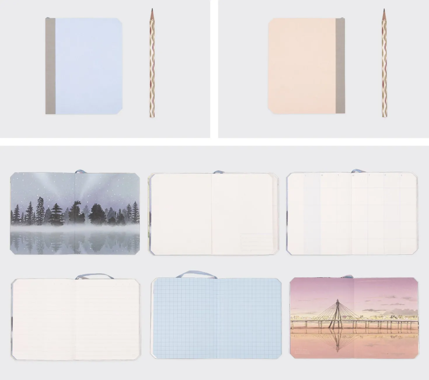 Pastel Edge Monthly Planner