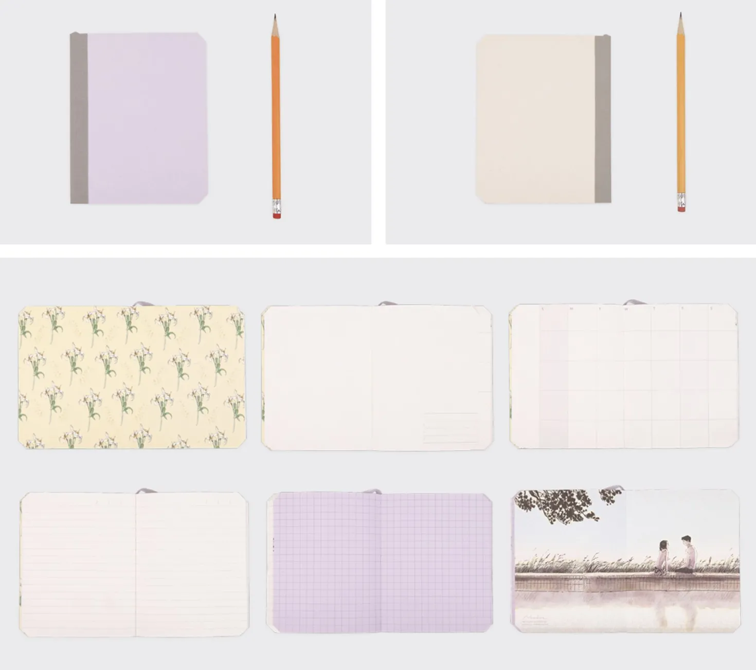 Pastel Edge Monthly Planner