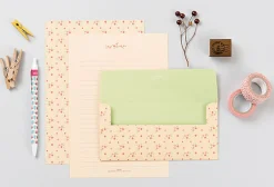 Pastel Floral Letter Set