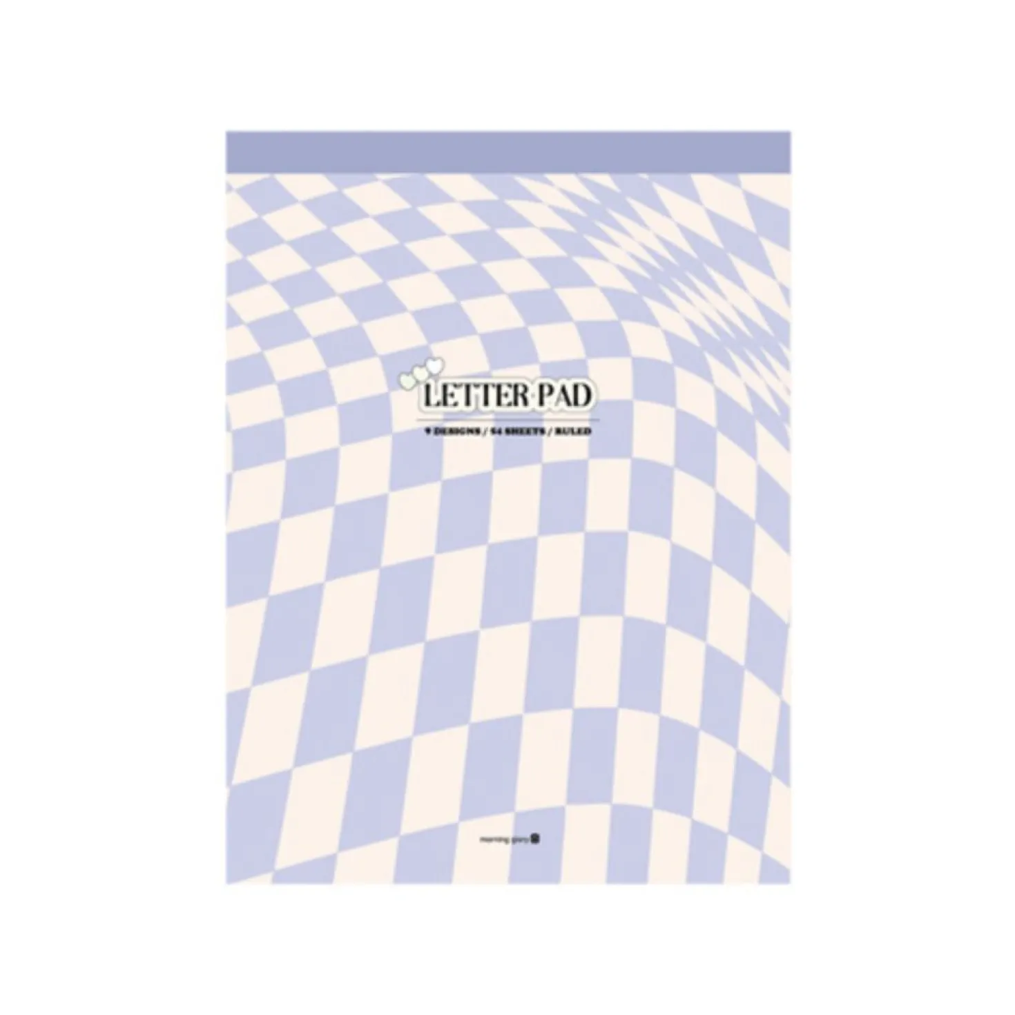 Pastel Pattern Letter Notepad