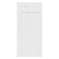 Pastel Planning Memo Pad