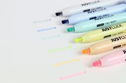 Pastel Retractable Highlighter Set
