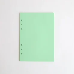 Pastel 6 Ring A5 Plain Note Refill