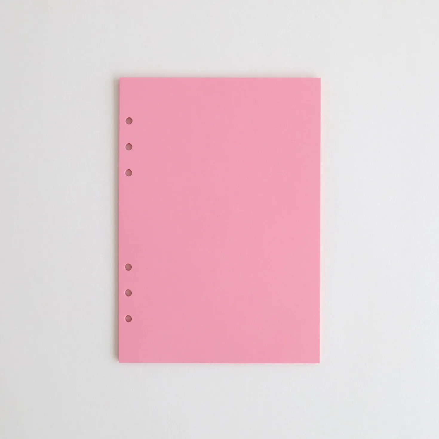 Pastel 6 Ring A5 Plain Note Refill