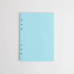 Pastel 6 Ring A5 Plain Note Refill