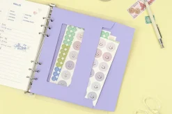 Pastel 6 Ring A5 Window Envelope