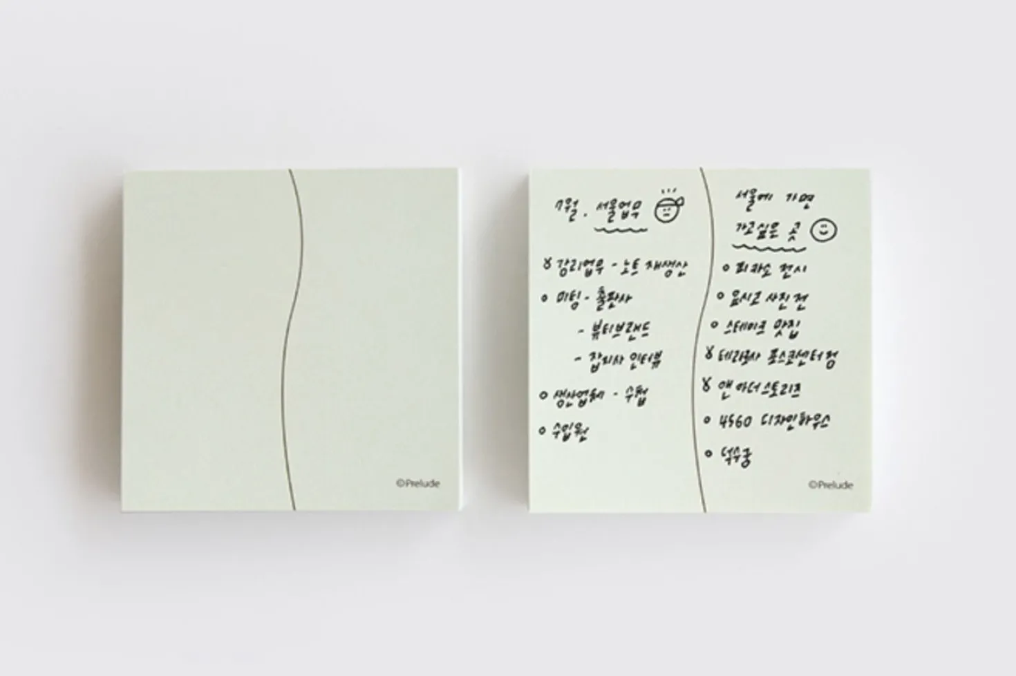 Pastel Wave Sticky Note