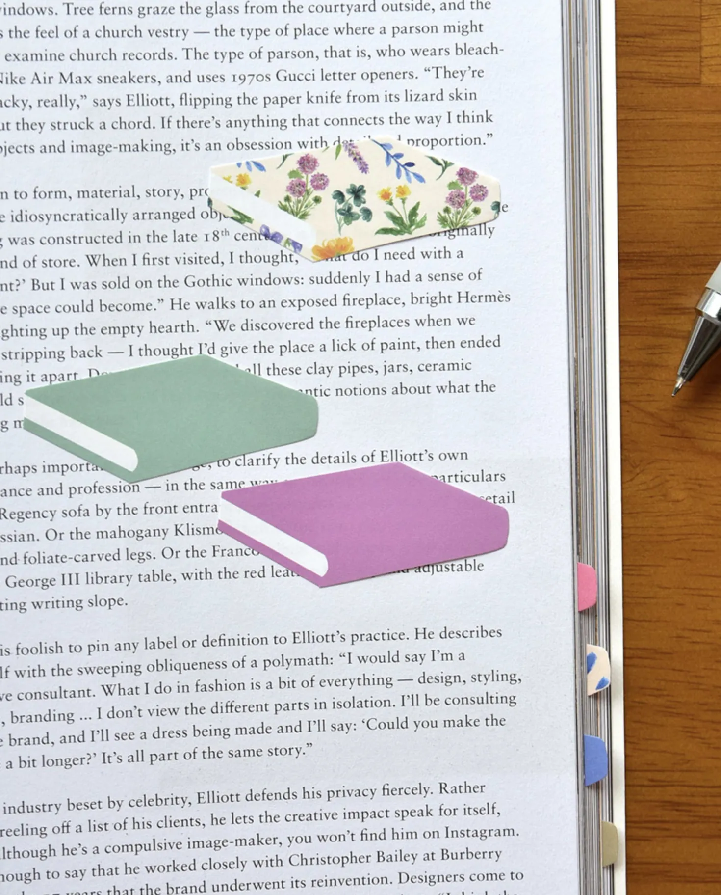 Pattern Book Sticky Note