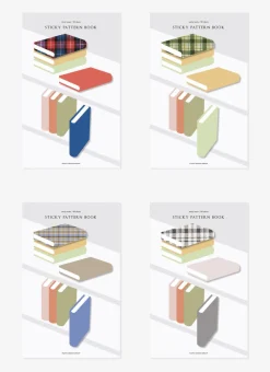 Pattern Book Sticky Note