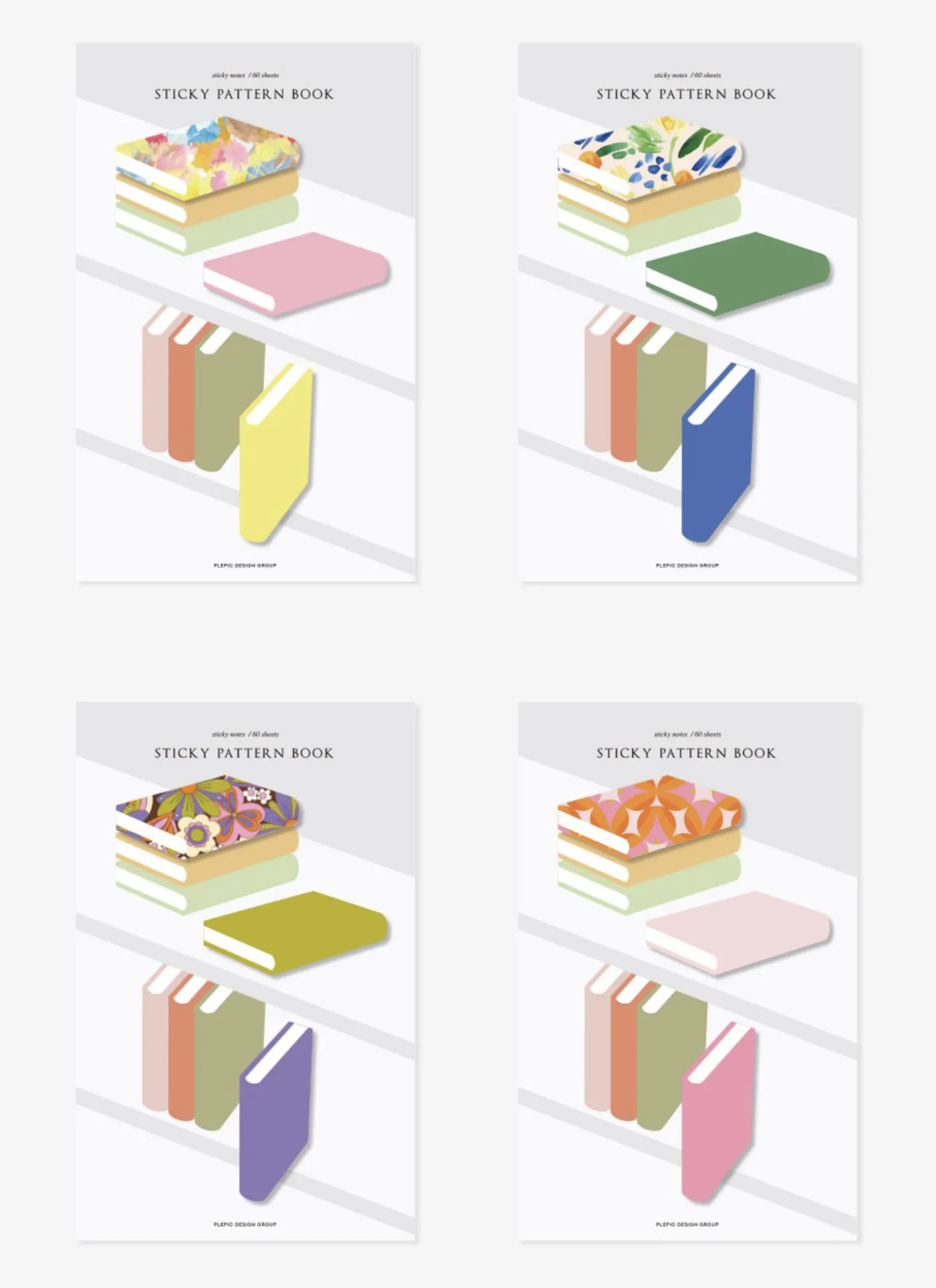 Pattern Book Sticky Note