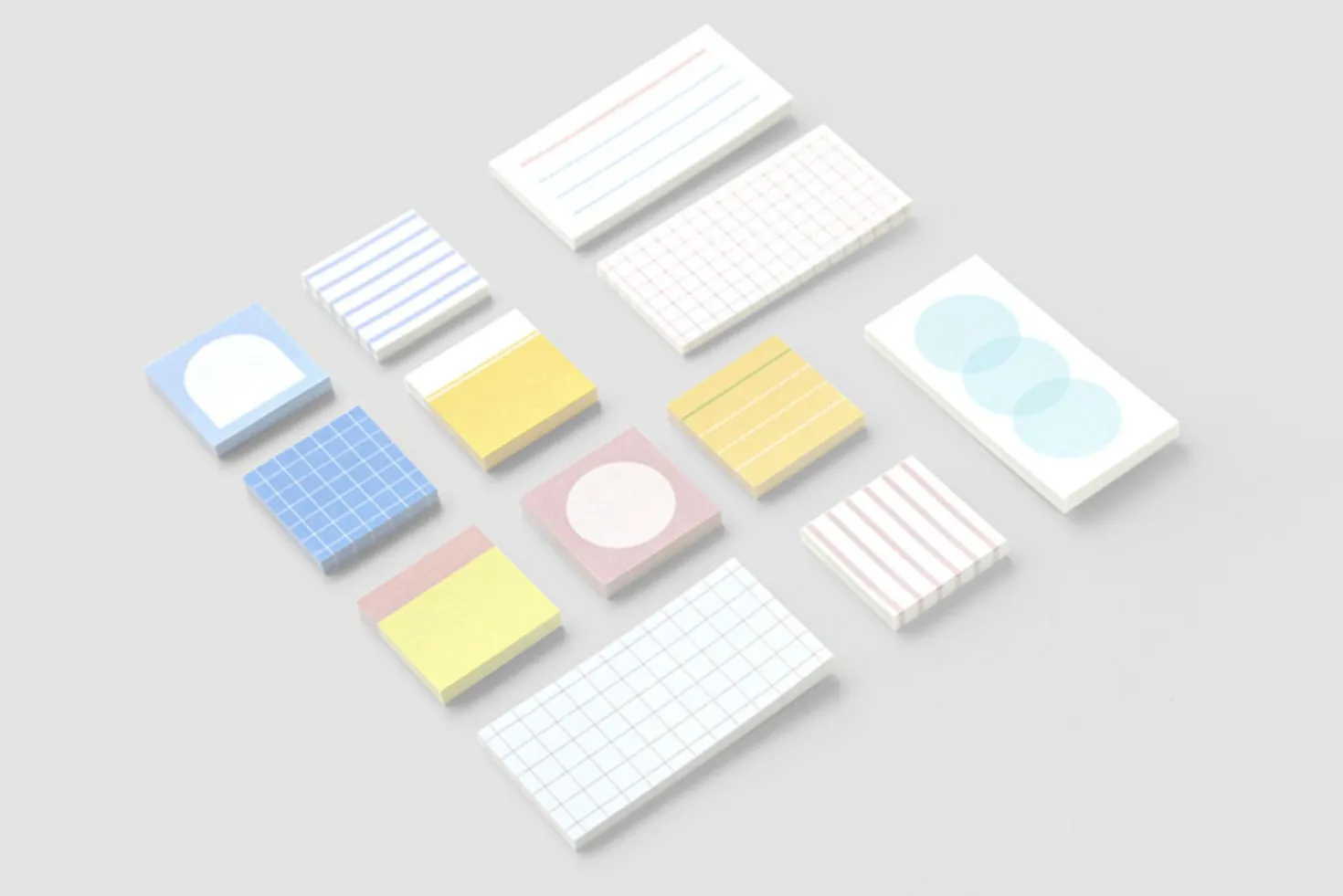 3 Pattern Point Sticky Note