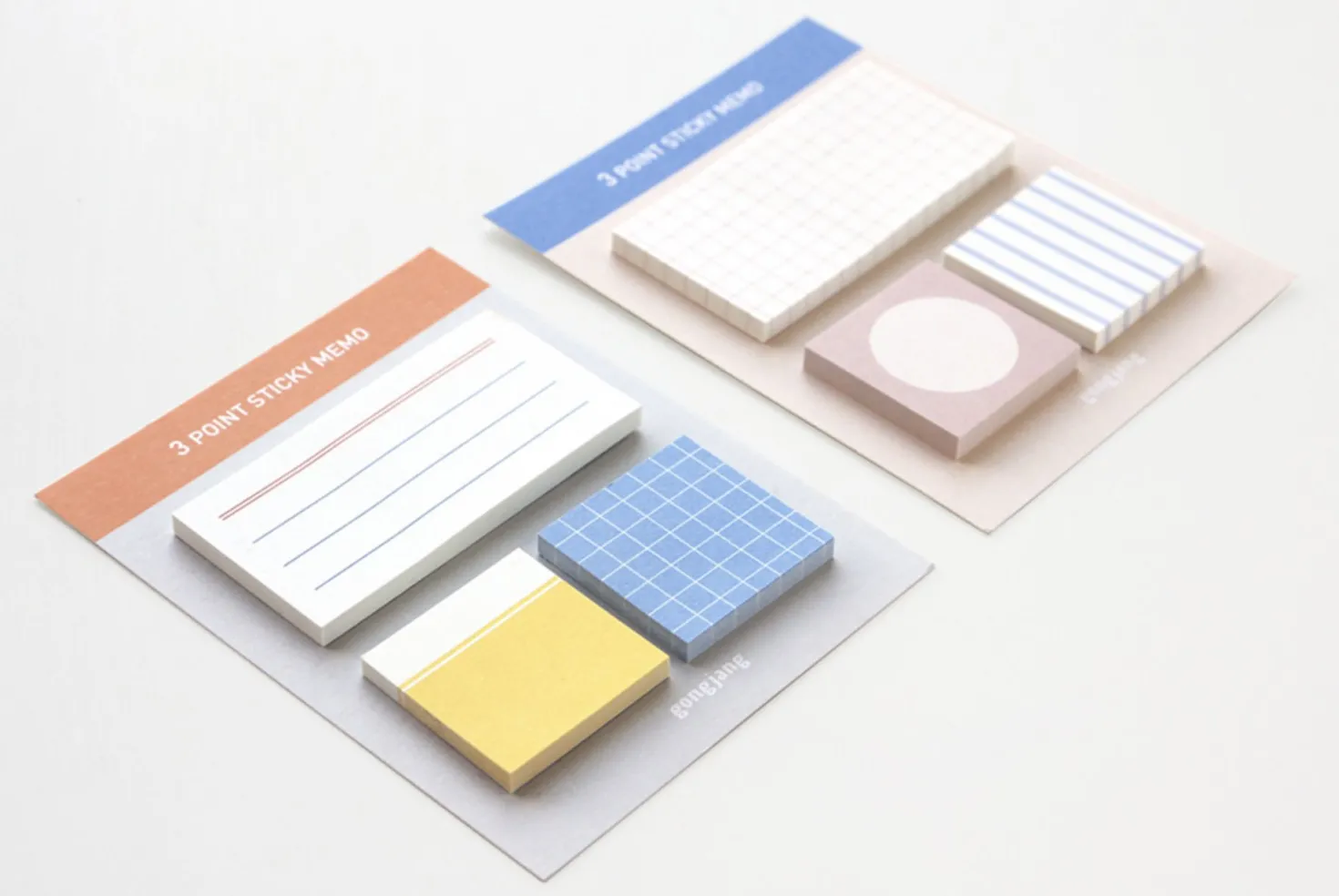 3 Pattern Point Sticky Note