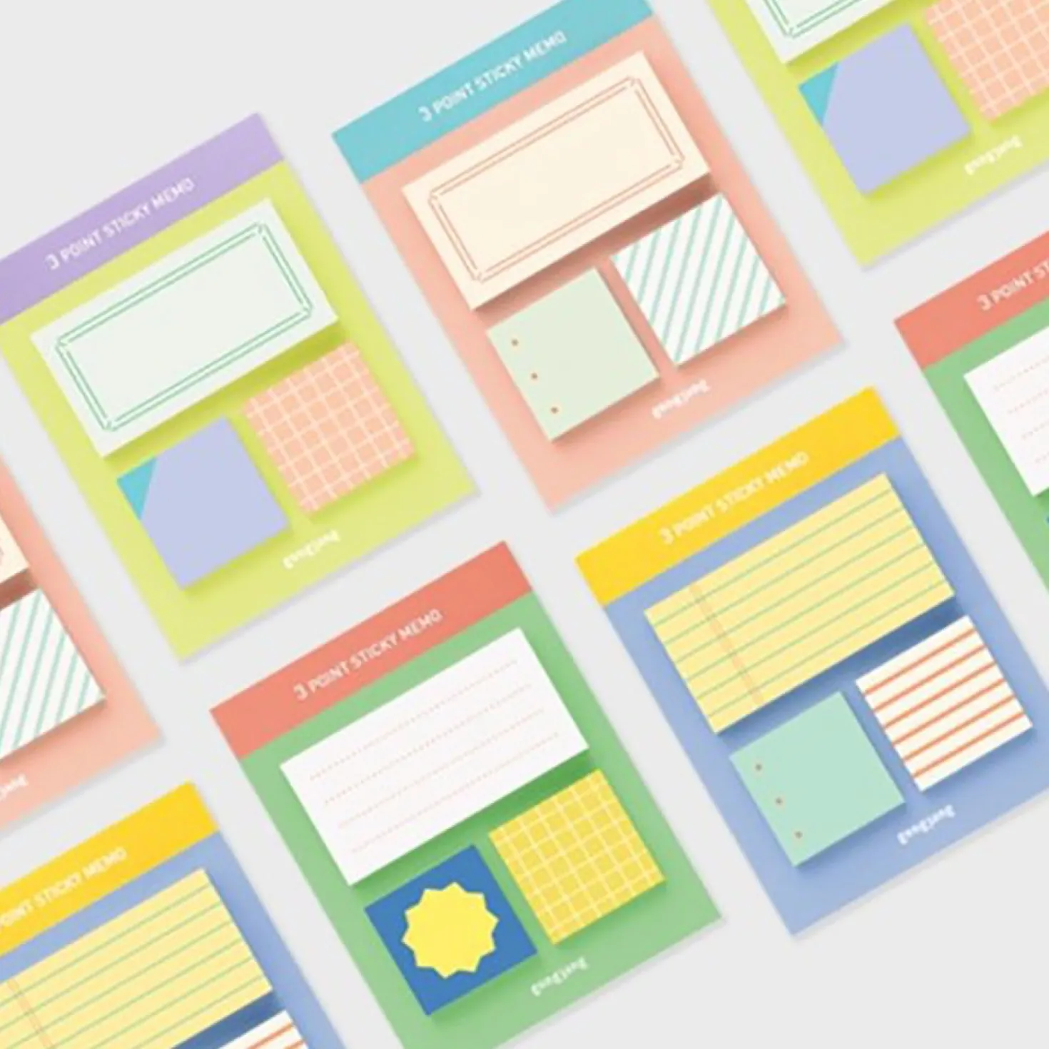 3 Pattern Point Sticky Note v2