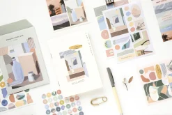 8pcs Afterglow Deco Sticker Set