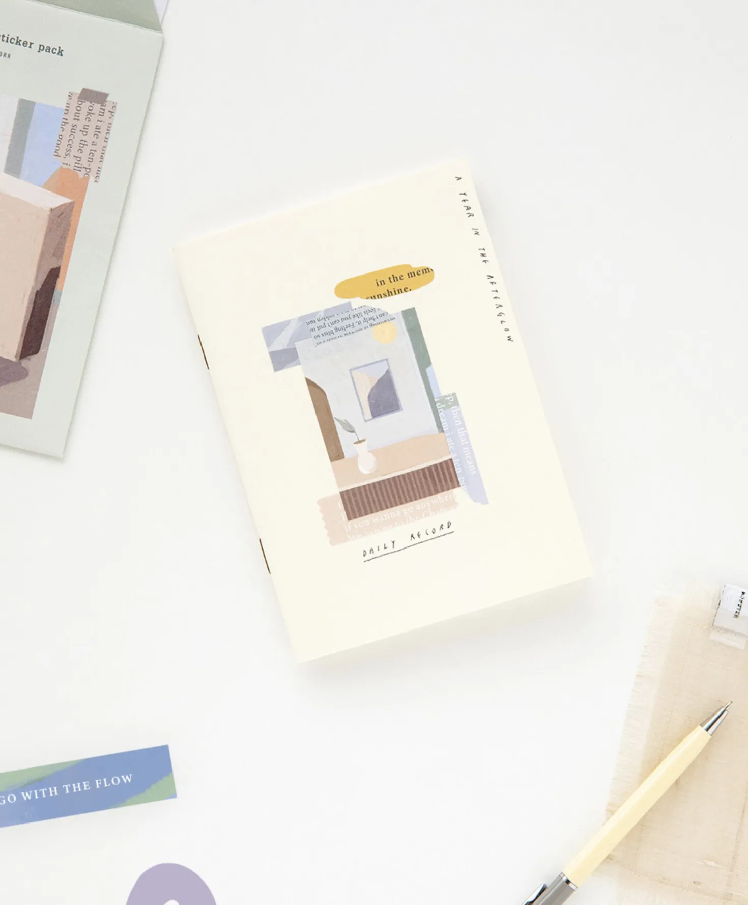 8pcs Afterglow Deco Sticker Set