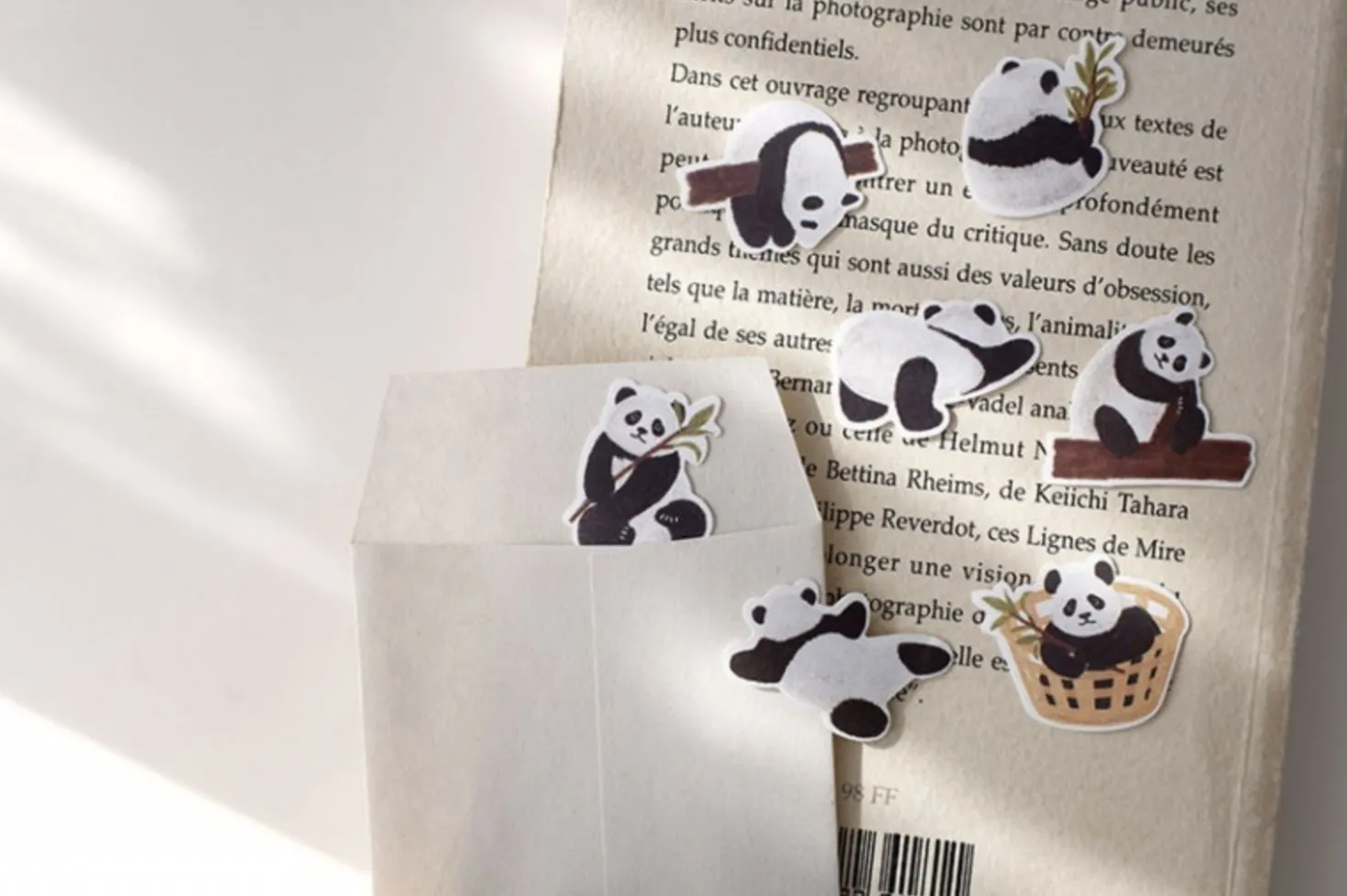 21pcs Baby Panda Cereal Sticker Set