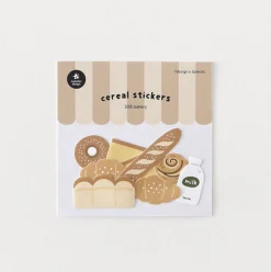 21pcs Bakery Cereal Sticker Set