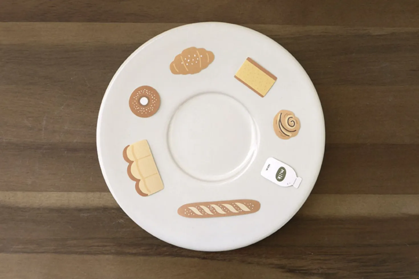 21pcs Bakery Cereal Sticker Set