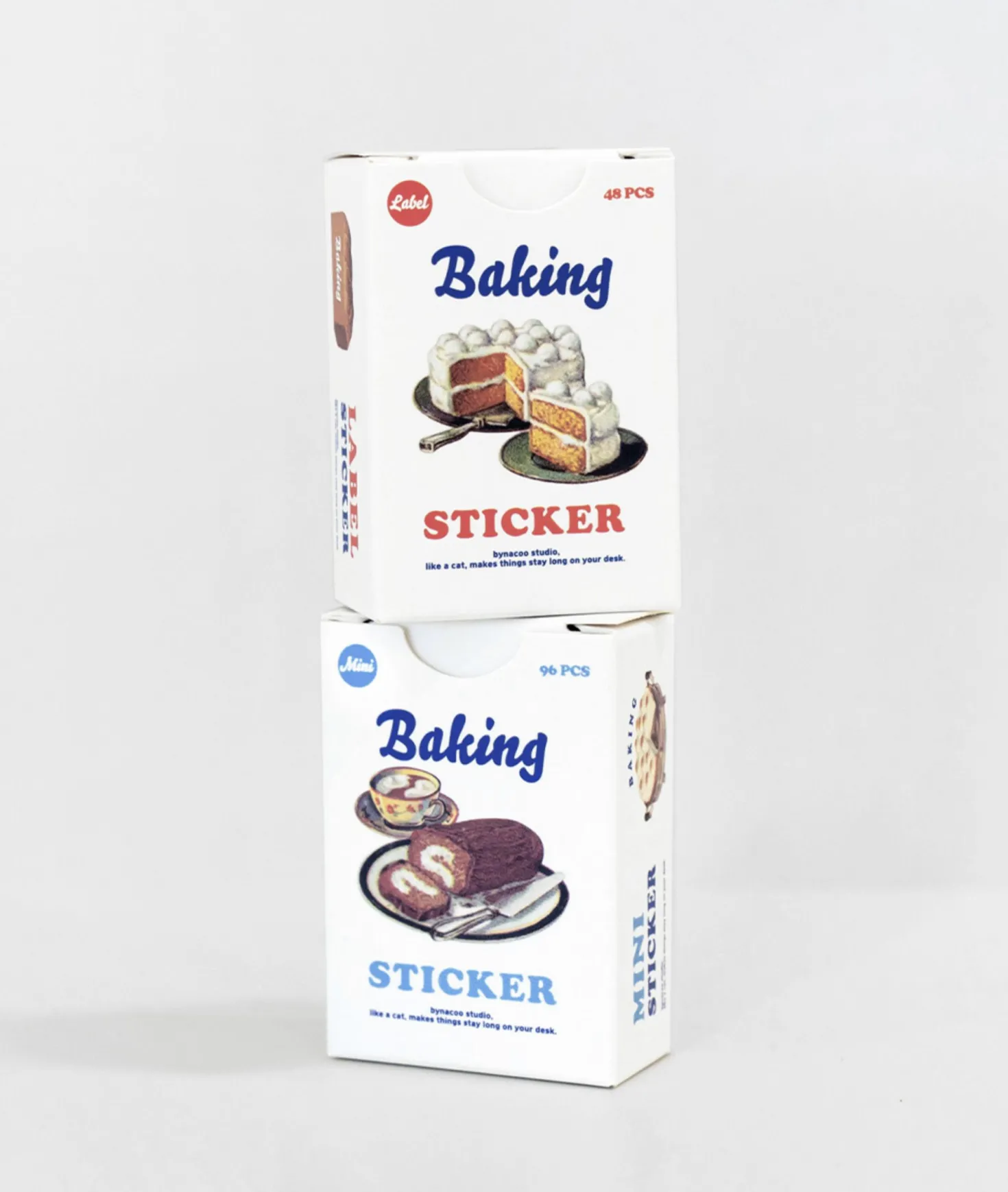 48pcs Baking Label Sticker Set