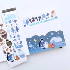 20pcs Big Indoor Background Sticker