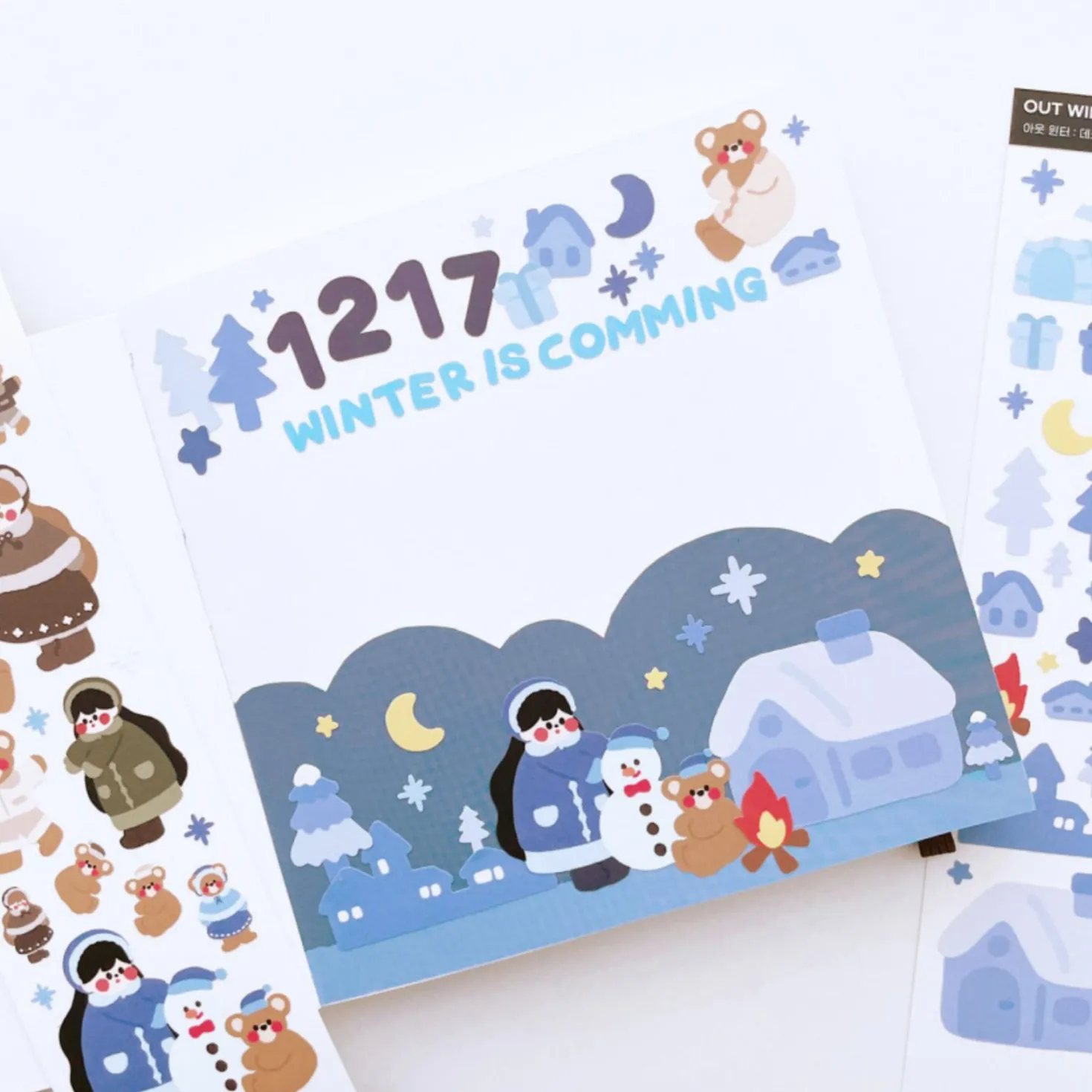 20pcs Big Indoor Background Sticker