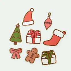 10pcs Christmas Mini Card Set