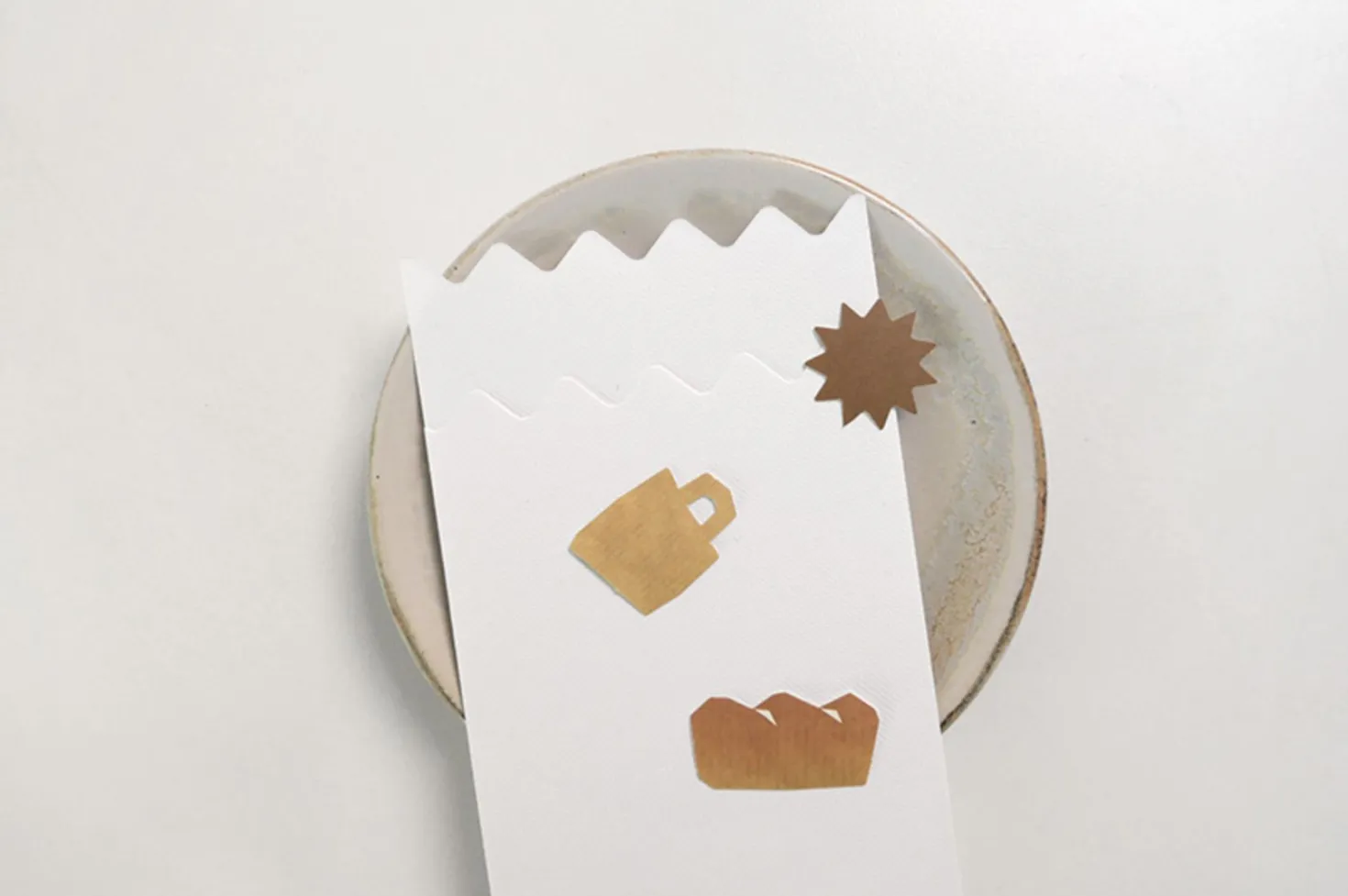 8pcs Coffee On Point Sticker Set