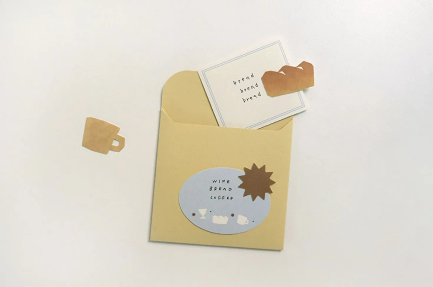 8pcs Coffee On Point Sticker Set