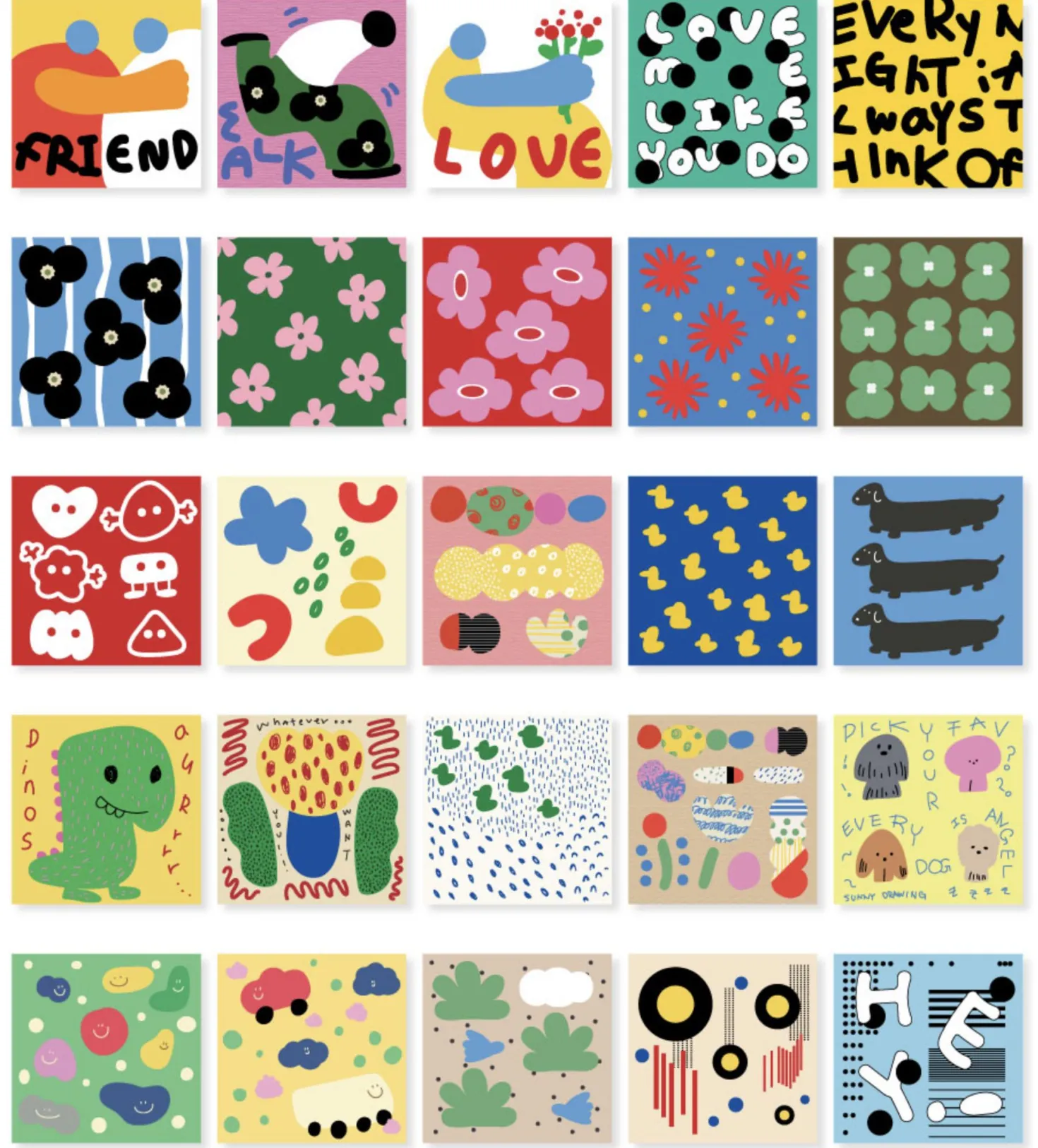 50pcs CYO Deco Sticker Set v2