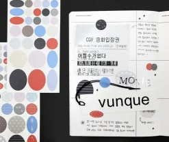 2pcs Daily Dot Sticker Set